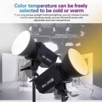 نور ویدیویی زد اس وای بی Zsyb BKL-300 Bi-Color COB LED Video Light