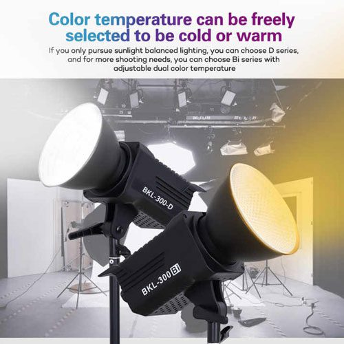 نور ویدیویی زد اس وای بی Zsyb BKL-300 Bi-Color COB LED Video Light