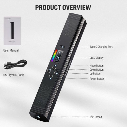 باتوم لایت نیوور Neewer TL21 RGB Tube Light