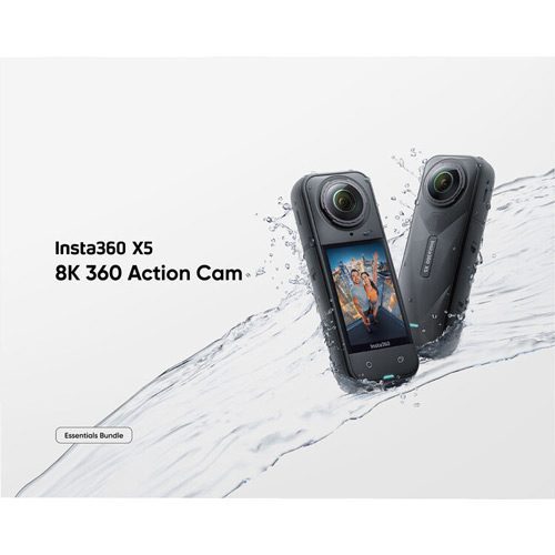 دوربین ورزشی اینستا Insta360 X5 360 Action Camera Essentials Bundle
