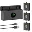 باتری و شارژر سه تایی گوپرو 13 کی اند اف K&F Concept Hero 13 Battery Charger