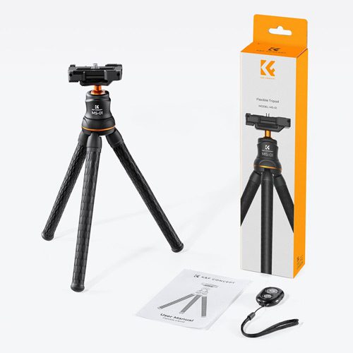 پایه منعطف کی اند اف K&F MS-01 Flexible Tripod