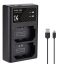 شارژر دوتایی سونی کی اند اف K&F NP-FZ100 Battery Charger