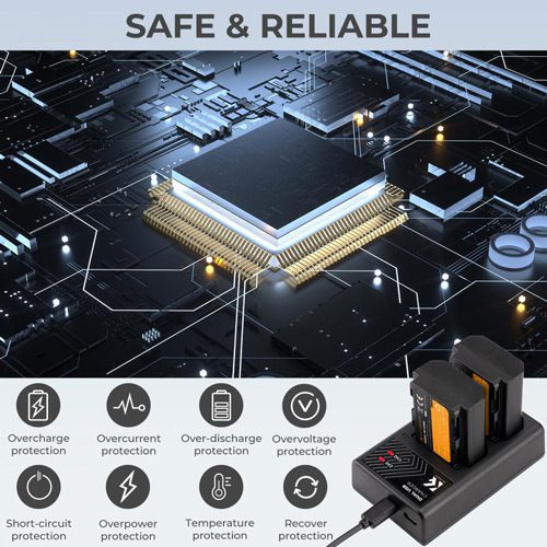 شارژر دوتایی سونی کی اند اف K&F NP-FZ100 Battery Charger