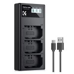 شارژر سه تایی سونی کی اند اف K&F NP-FZ100 Battery Charger Triple