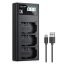 شارژر سه تایی سونی کی اند اف K&F NP-FZ100 Battery Charger Triple