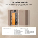 باتری سونی کی اند اف K&F Sony FZ100 Battery 2280mAH USB-C