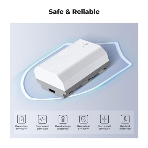 باتری سونی کی اند اف K&F Sony FZ100 Battery 2600mAH USB-C