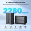 باتری و شارژر دوتایی سونی کی اند اف K&F Sony NP-FZ100 2280mAH Battery and Dual Slot Charger