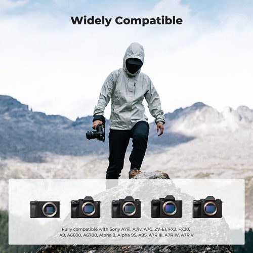 باتری و شارژر دوتایی سونی کی اند اف K&F Sony NP-FZ100 2280mAH Battery and Dual Slot Charger