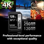 Lexar 128GB Professional 250MB/s 1667x UHS-II SDXC