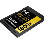 کارت حافظه لکسار Lexar 64GB Professional 280MB/s 1800x UHS-II SDXC