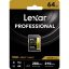 کارت حافظه لکسار Lexar 64GB Professional 280MB/s 1800x UHS-II SDXC