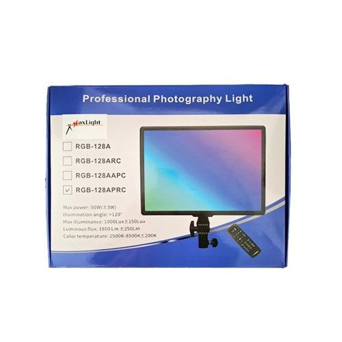 سافت لایت مکس لایت Maxlight SL-128APRC RGB Soft light