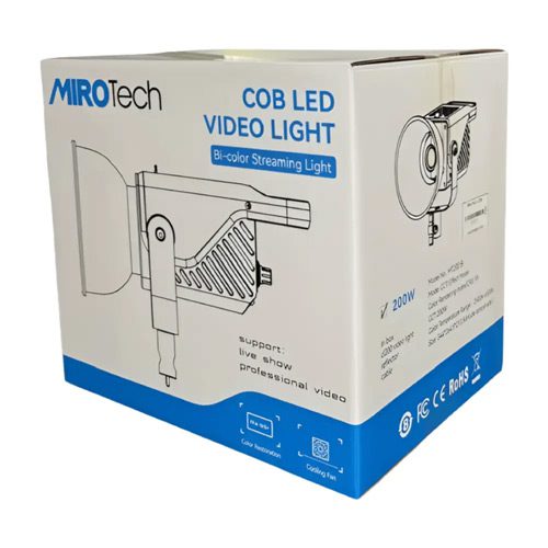 ویدیو لایت میروتک MiroTech MT-200BI COB Light