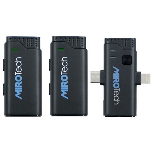میکروفون بی سیم میروتک MiroTech Microphone USB-C and Lightning