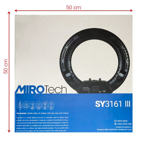 رینگ لایت میروتک MiroTech SY-3161 III Ring Light