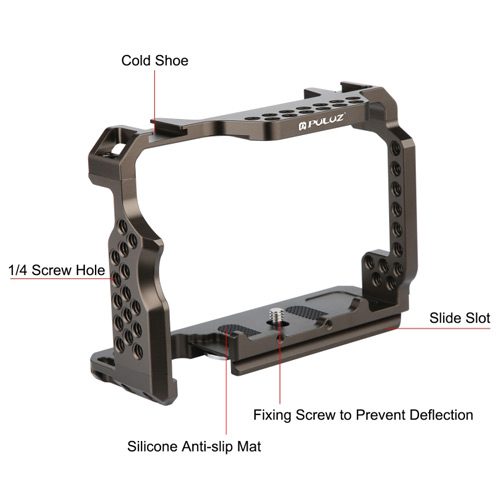کیج دوربین پلوز سونی Puluz Cage for Sony A7 III / A7R III