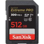 کارت حافظه سندیسک SanDisk 512GB Extreme PRO 300MB/s UHS-II SDXC
