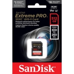 کارت حافظه سندیسک SanDisk 512GB Extreme PRO 300MB/s UHS-II SDXC