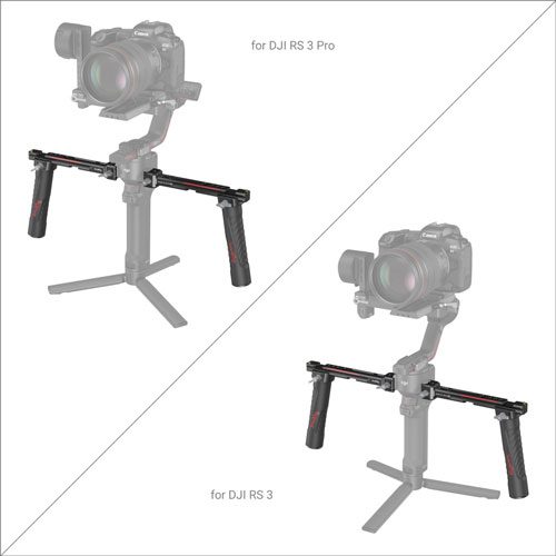 هندگریپ دو دسته گیمبال دی جی آی اسمالریگ Smallrig Dual Handgrip for DJI RS 3027