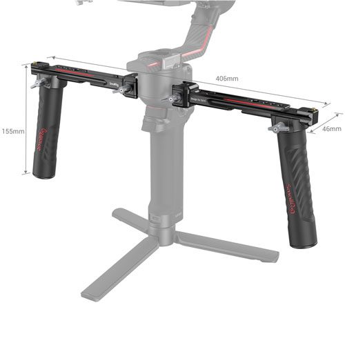 هندگریپ دو دسته گیمبال دی جی آی اسمالریگ Smallrig Dual Handgrip for DJI RS 3027