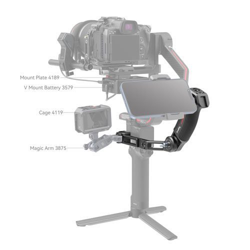 هندگریپ گیمبال دی جی آی اسمالریگ Smallrig Sling Handle for DJI RS