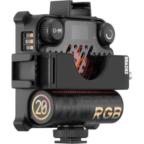 نور ثابت ژیون Zhiyun FIVERAY M20C RGB LED Combo