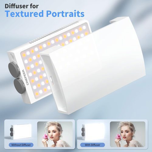 نور ثابت ژیون Zhiyun Cinepeer CM25BI-Color Light