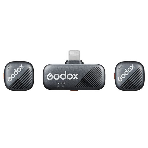 میکروفون دو کاربر گودکس Godox Cube UBE-SL KIT 2 Microphone Lightning