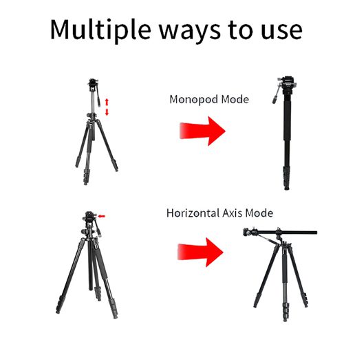 سه پایه عکاسی جیماری Jmary KS355+HG60 Tripod