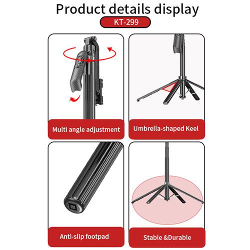 سه پایه موبایل جیماری Jmary KT-299 Tripod