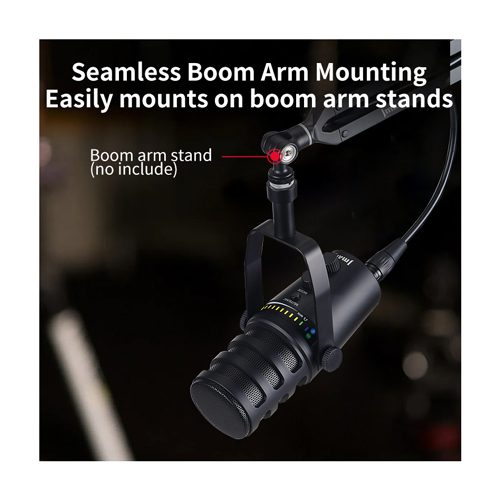میکروفون رومیزی جیماری Jmary MC-PW12 XLR/USB-A Microphone