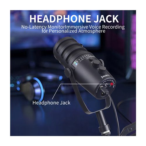 میکروفون رومیزی جیماری Jmary MC-PW12 XLR/USB-A Microphone