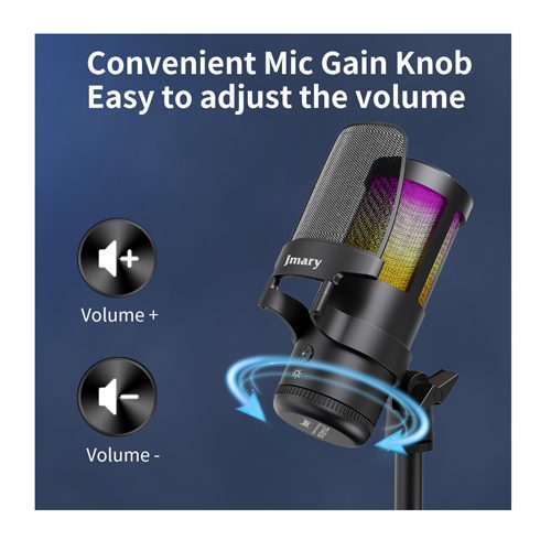 میکروفون رومیزی جیماری Jmary MC-PW13 USB-C/USB-A Microphone