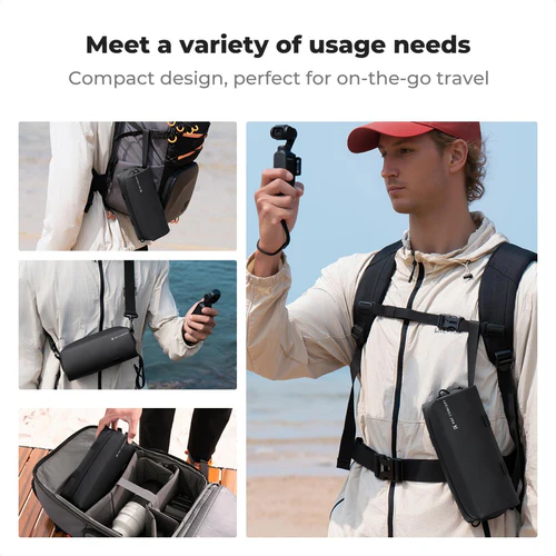 کیف اسمو پاکت کی اند اف K&F 13.200 Bag for DJI Osmo Pocket 3