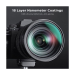 فیلتر لنز دیفیوژن کی اند اف K&F C Black Diffusion 62mm 1/4 Filter