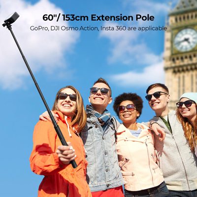 مونوپاد و سه پایه دوربین ورزشی کی اند اف K&F Invisible Selfie Stick MS-07