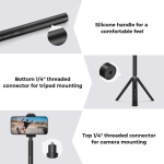 مونوپاد و سه پایه دوربین ورزشی کی اند اف K&F Invisible Selfie Stick MS-07