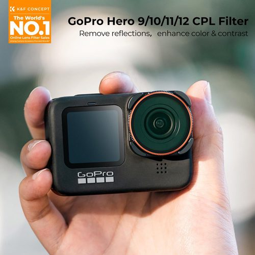 فیلتر پولاریزه گوپرو کی اند اف K&F KF01.2335 CPL Filter for GoPro
