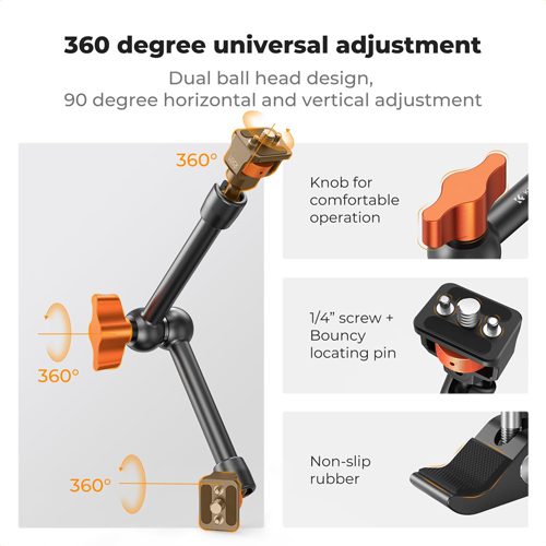 K&F KF31.132 Magic Arm 11 MS-33 Parsacam6