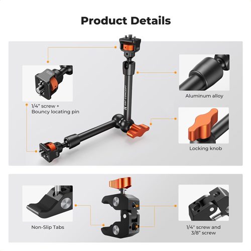 K&F KF31.132 Magic Arm 11 MS-33 Parsacam6