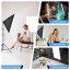 کیت سه شاخه سافت باکس لامپی Softbox 50×70 Bi-Color + پایه و لامپ