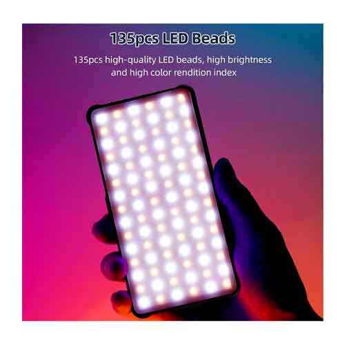 َنور ویدیویی زئوس Zeus MRT135 RGB Light
