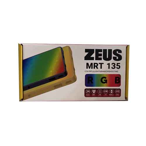 نور ویدیویی زئوس Zeus MRT135 RGB Light