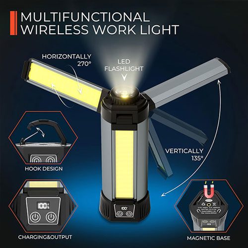 چراغ کمپ Super Bright Work Light P50 LED