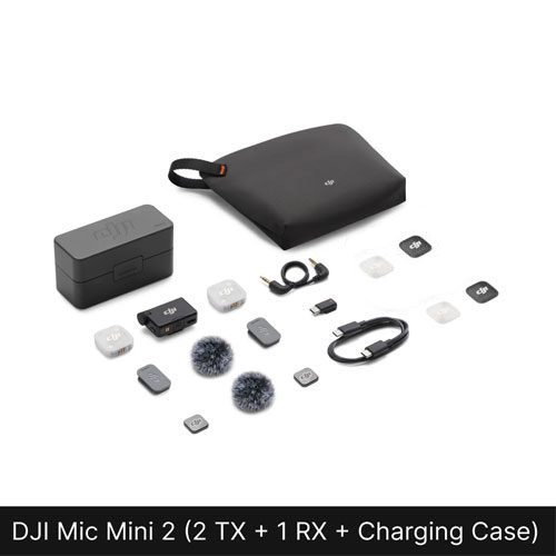 میکروفون بیسیم دیجیآی DJI Mic Mini 2 (two Person) Wireless Microphone