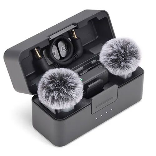 میکروفون بی سیم یقه ای دی جی آی دو کاربر DJI Mic Mini 2 2-Person