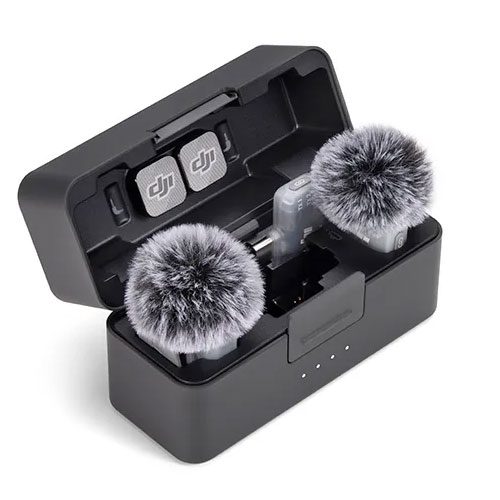 میکروفون بی سیم یقه موبایل ای دی جی آی دو کاربر DJI Mic Mini 2 USB-C 2-Person