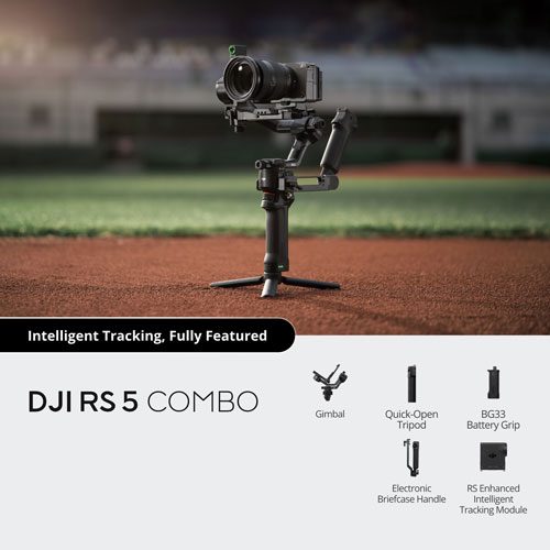لرزشگیر دوربین دی جی آی مدل DJI RS 5 Gimbal Combo Stabilizer